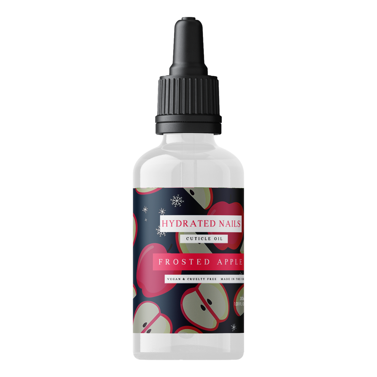 30ML FROSTED APPLE DROPPER BOTTLE