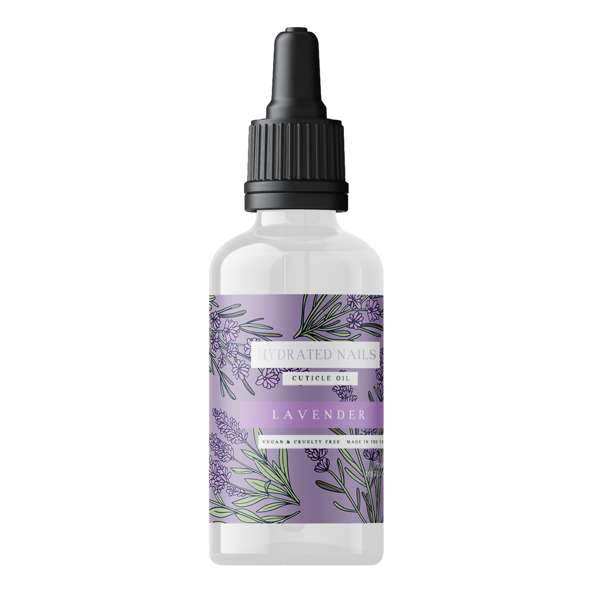30ML Lavender Dropper Bottle