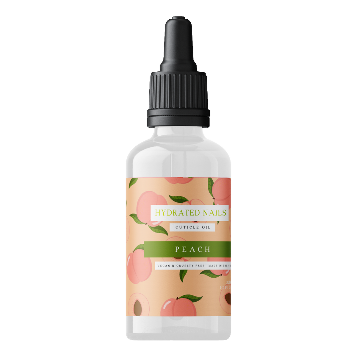 30ML Peach Dropper Bottle