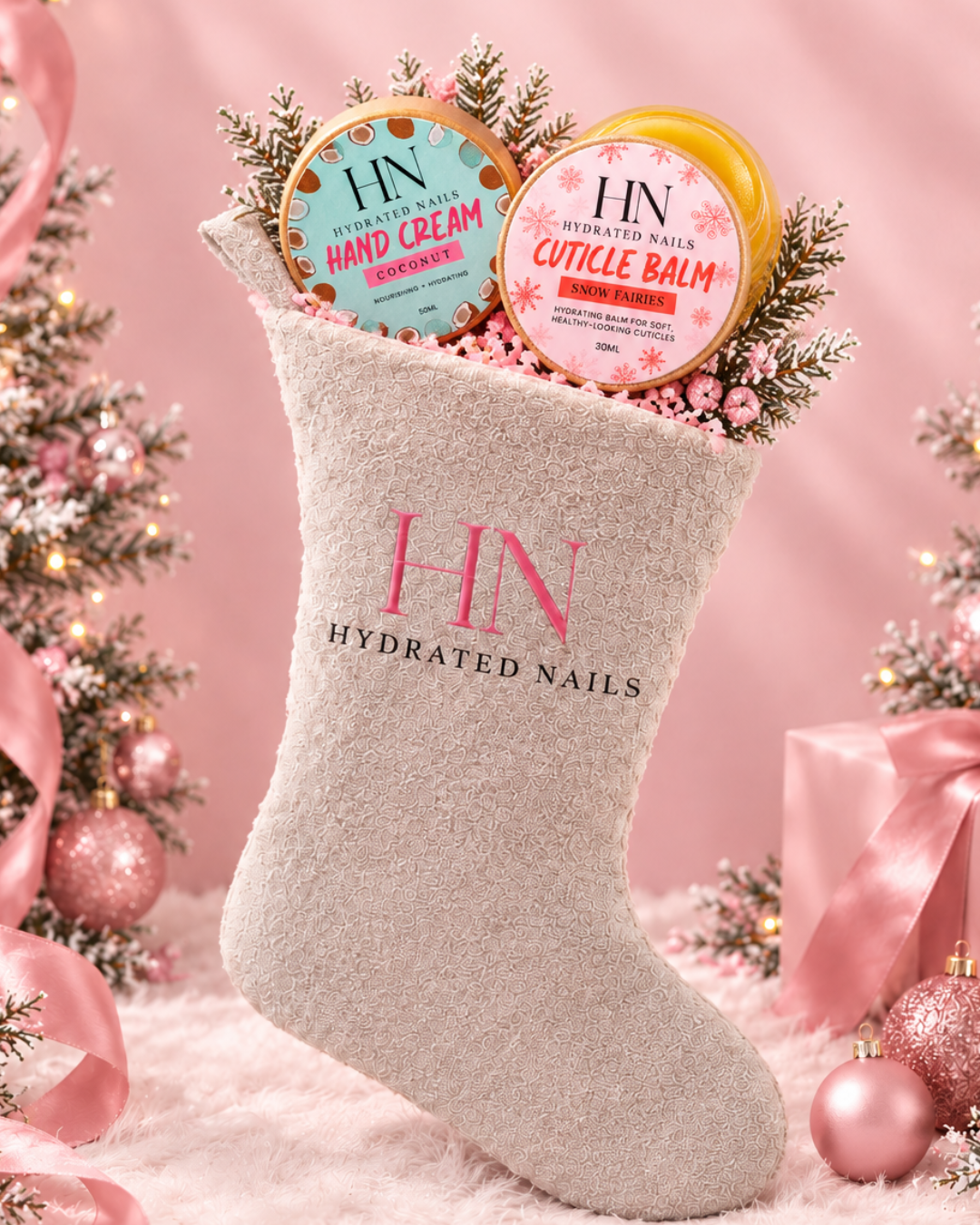 Hydrated Nails Hand Cream & Cuticle Balm Stocking