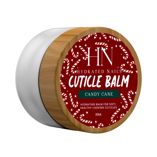 Candy Cane Cuticle Balm