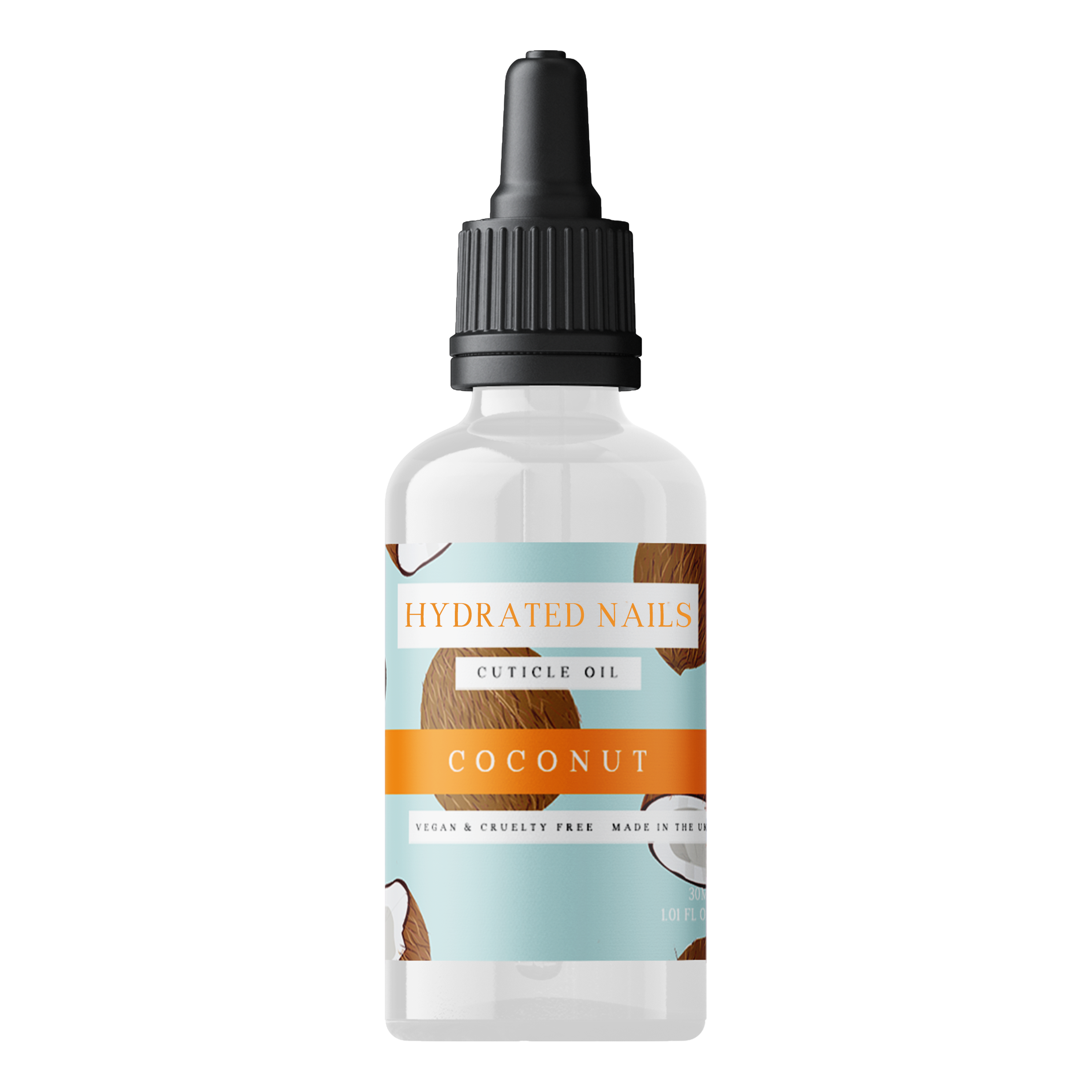 30ML Coconut Dropper Bottle