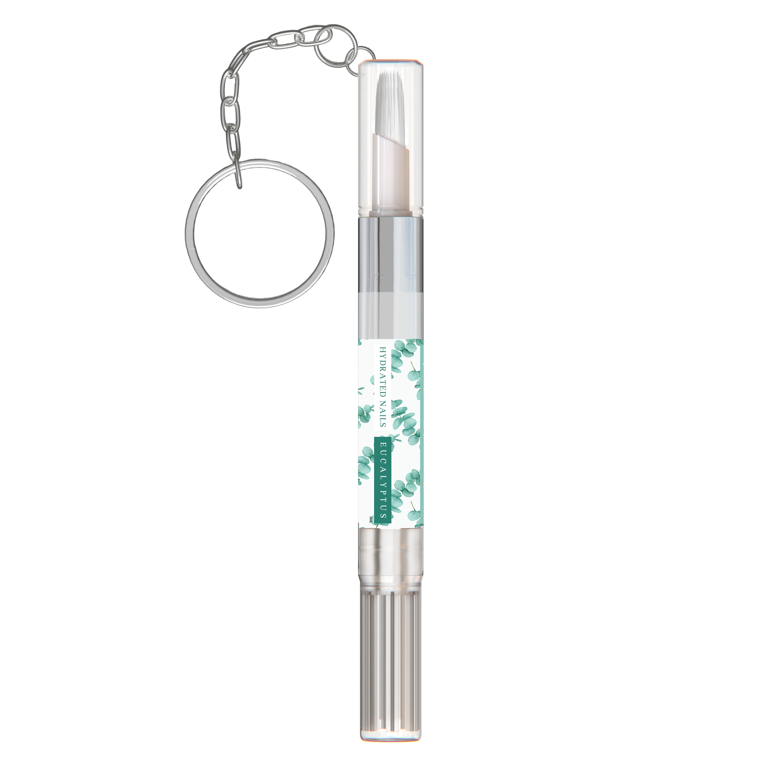 3ml Eucalyptus Cuticle Oil Keyring
