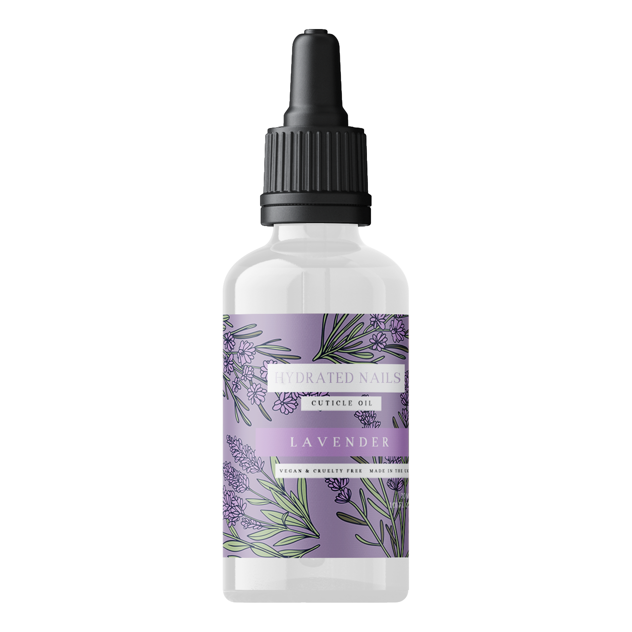 30ML Lavender Dropper Bottle