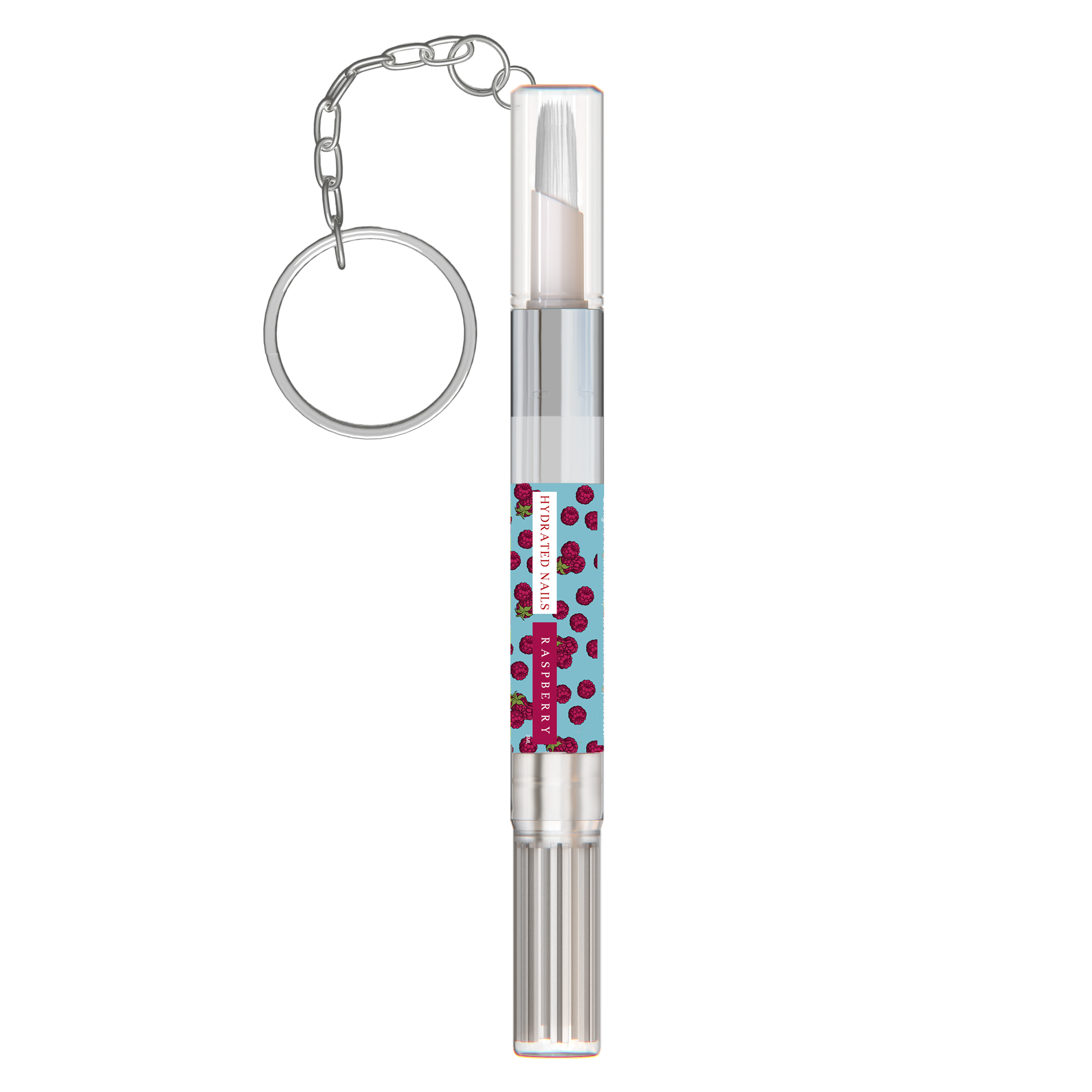 3ML Raspberry Cuticle Oil Keyring