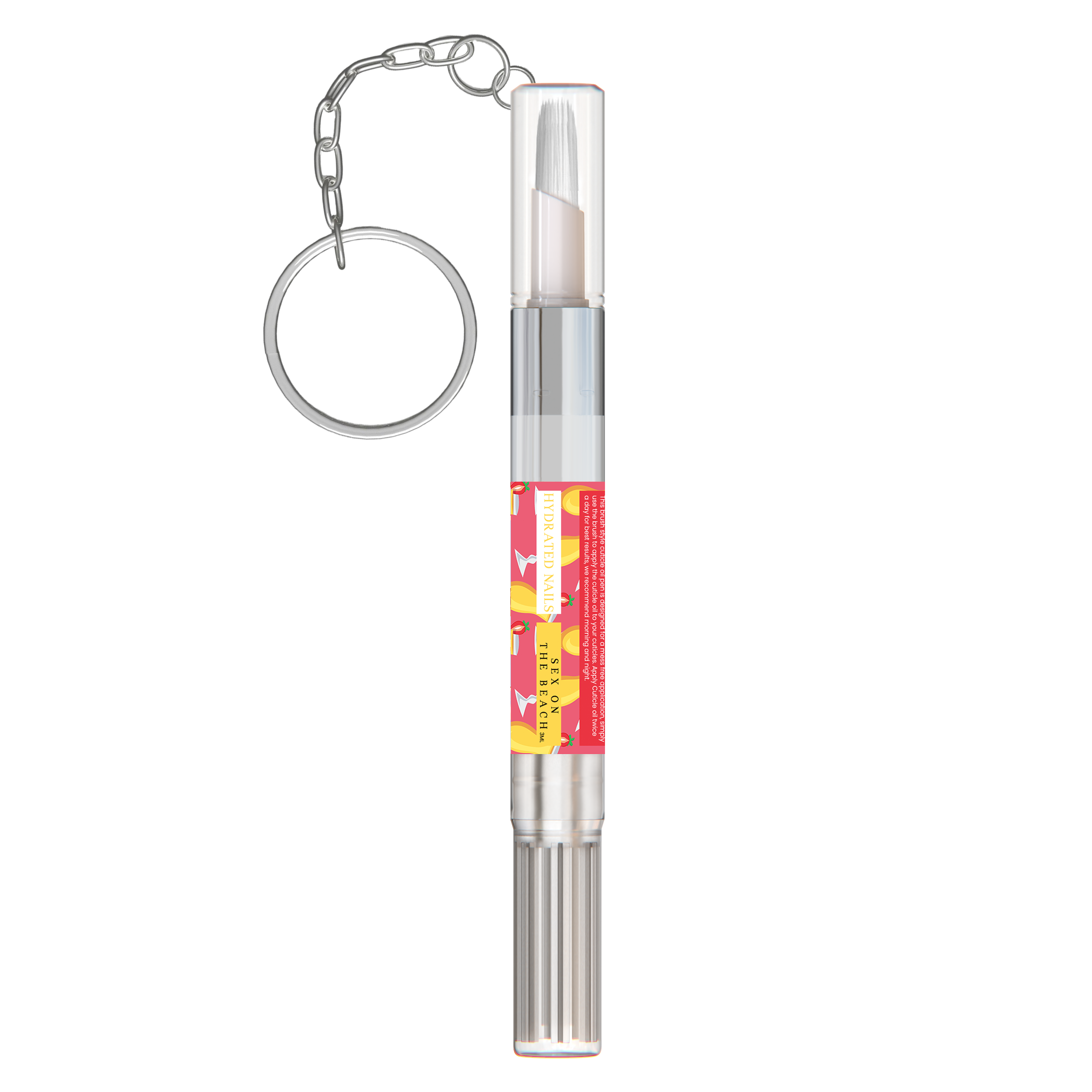 3ML SEX ON THE BEACH CUTICLE OIL KEYRING
