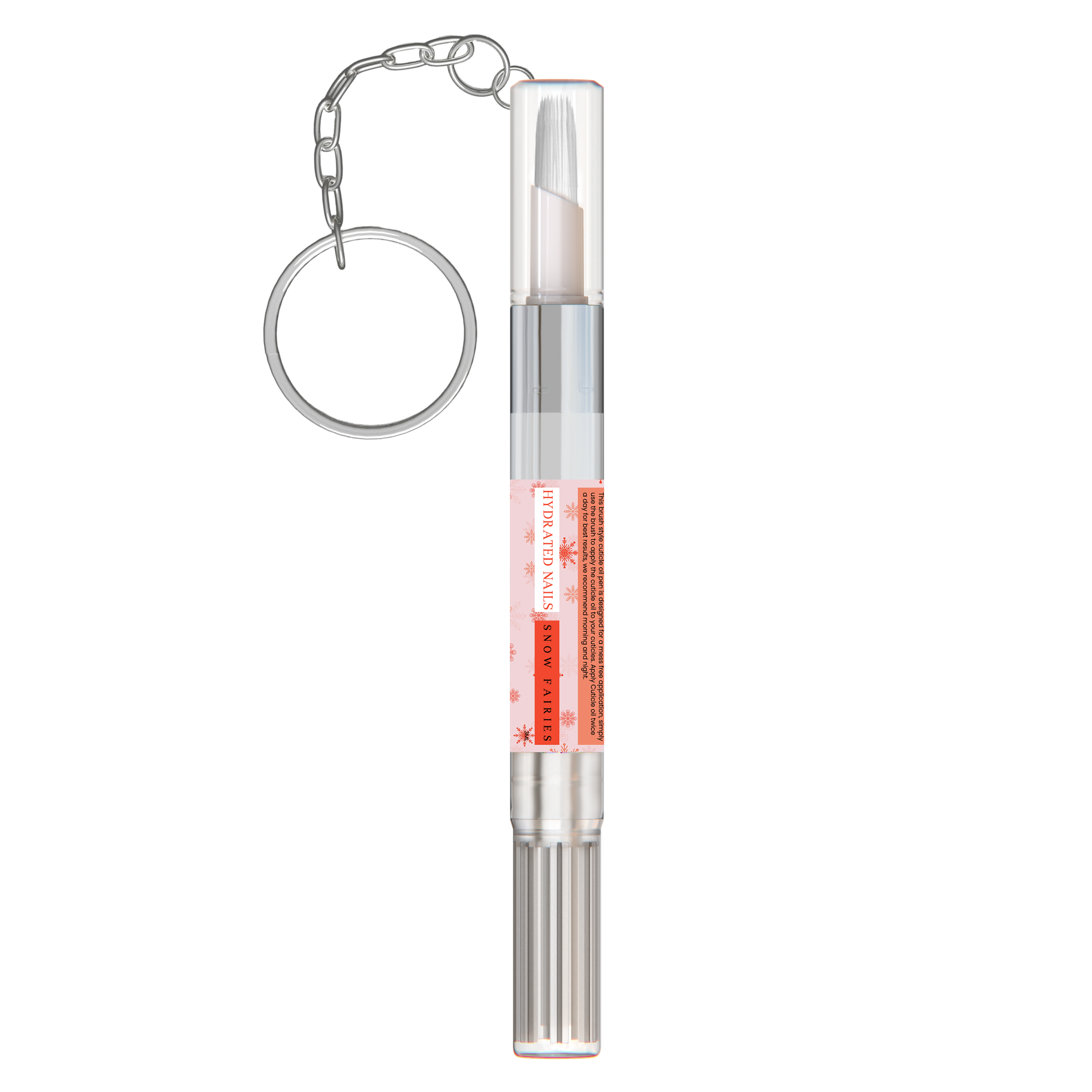 3ML Snow Fairies Cuticle Oil Keyring