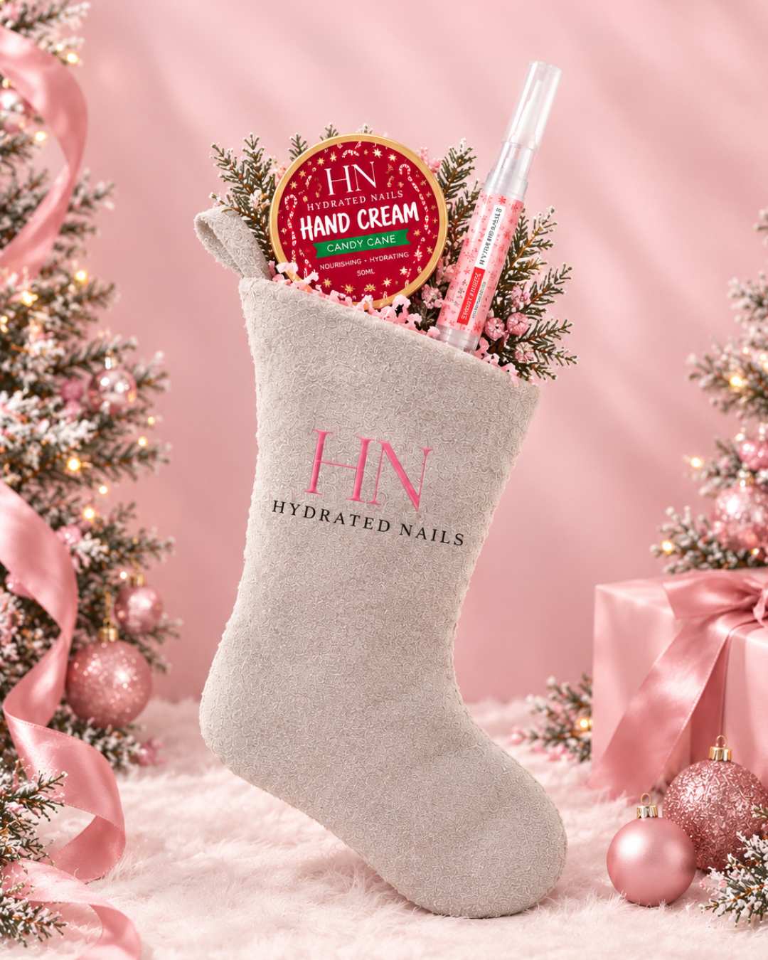 Hydrated Nails 3ml Cuticle Oil Pen & Hand Cream Stocking